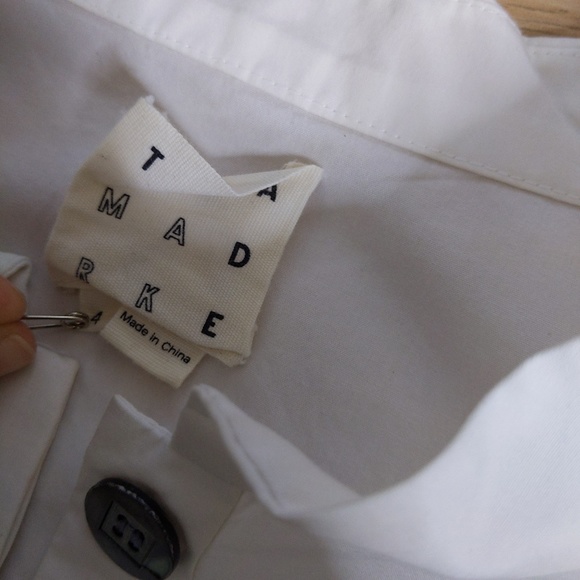 Trademark Dress 4 Coperta Stripe White Brown - Picture 8 of 8